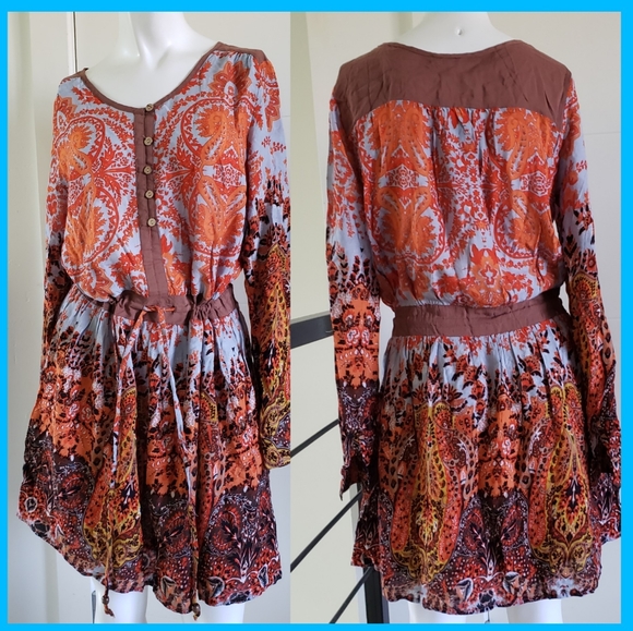 Miss Me Dresses & Skirts - New w/tags MISS ME paisley dress